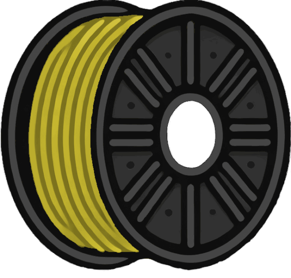 Filacycle PLA Filament 1.75mm | Rustic Yellow 500g